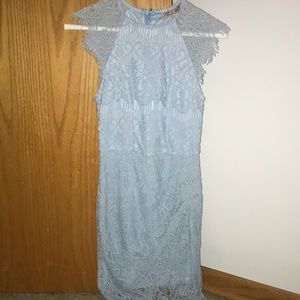 Lace mini dress